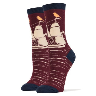 Oooh Yeah - Womens Crew Rose Wood Ship