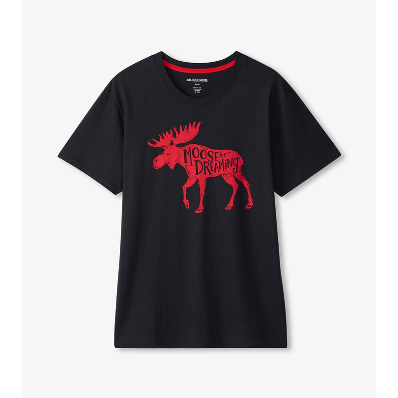 Little Blue House - Moose Be Dreaming Mens Tee