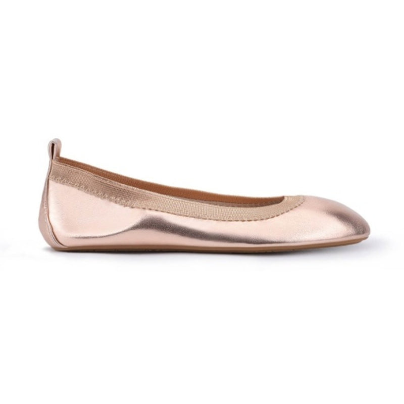 Yosi Samra - Kids Miss Samara Ballet Flat in Rose Gold Kids