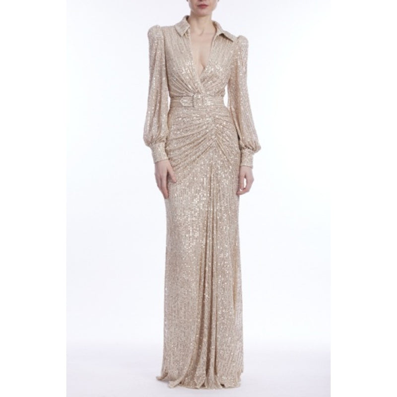 Badgley Mischka - Womens Sqn Drp Shirt Drs