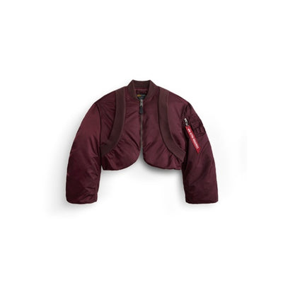 Alpha Industries - Womens Ma-1 Oversized Fit Flight Jacket with (Knit Rib)