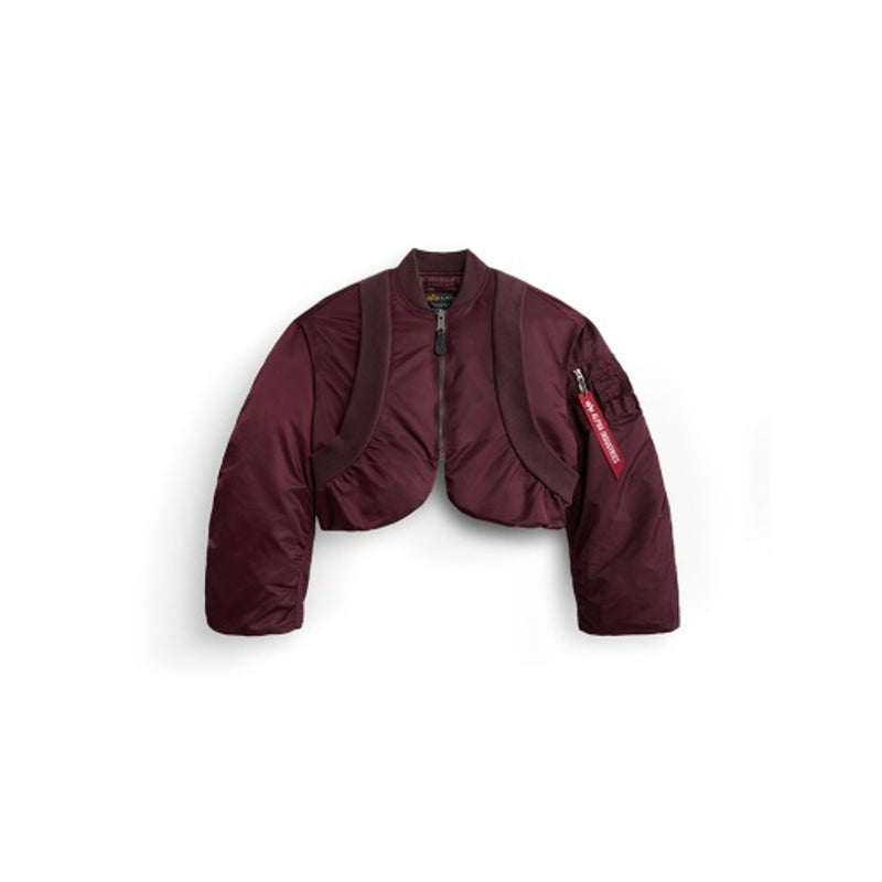 Alpha Industries - Womens Ma-1 Oversized Fit Flight Jacket with (Knit Rib)