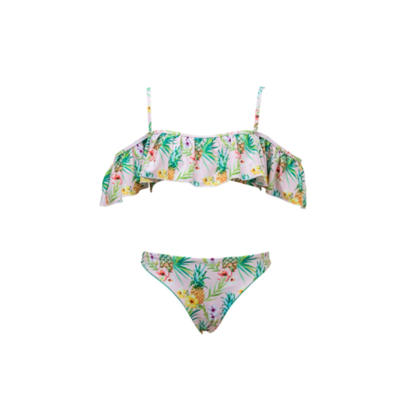 Snapper Rock - Girls Tropicana Off Shoulder Bikini