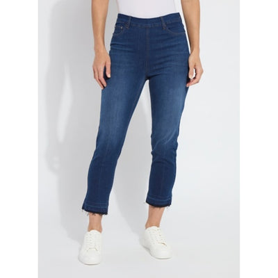 Lysse - Womens Toothpick Crop Straight Premium Denim