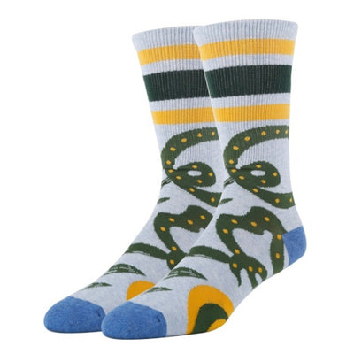 Oooh Yeah - Mens Serpant Kiss-Athletic-Men's Crew Socks