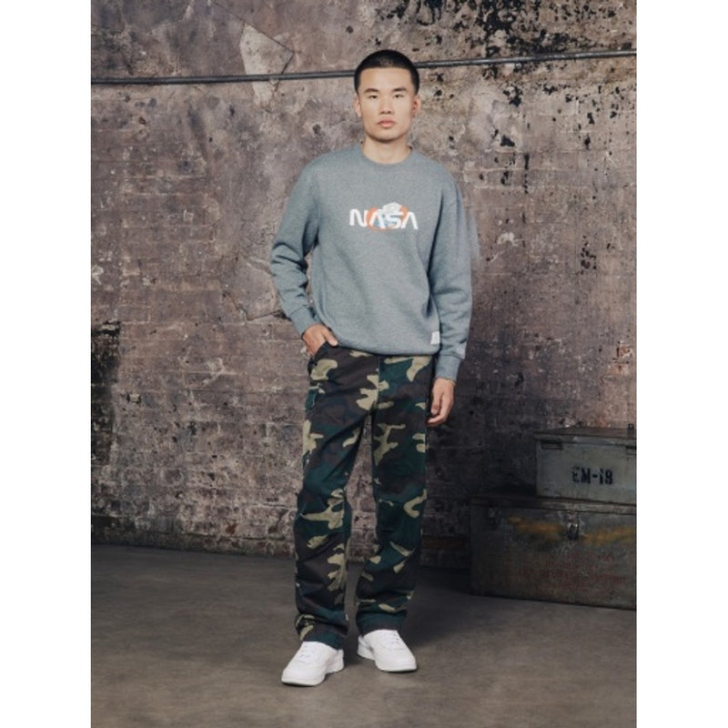 Alpha Industries - Mens Nasa Mission 7 Crewneck
