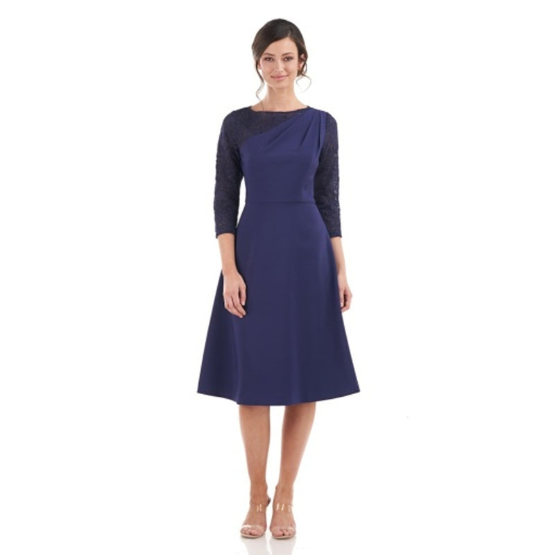 JS Collections - Womens Rory a-Line Knee Length Dress