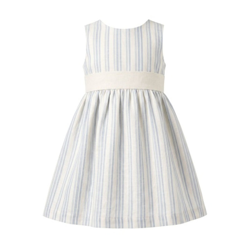 Hope & Henry - Girls Linen Sleeveless Party Dress