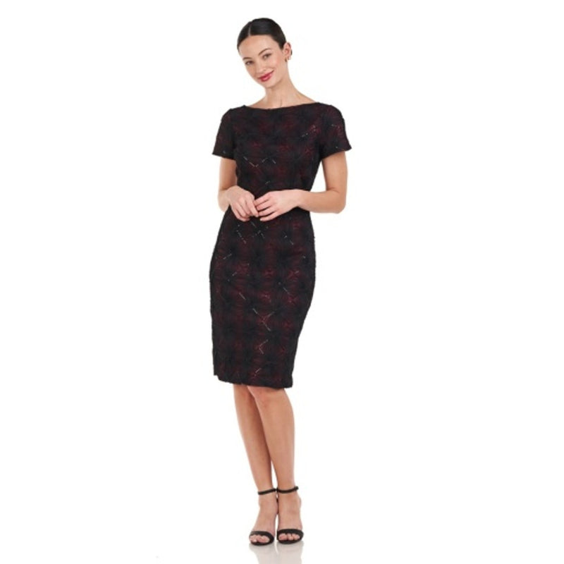 JS Collections - Womens Moira Sheath Cocktail Dress
