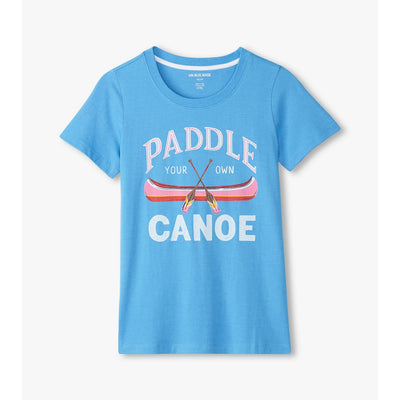 Little Blue House - Paddle Your Own Canoe Womens Pajama Tee