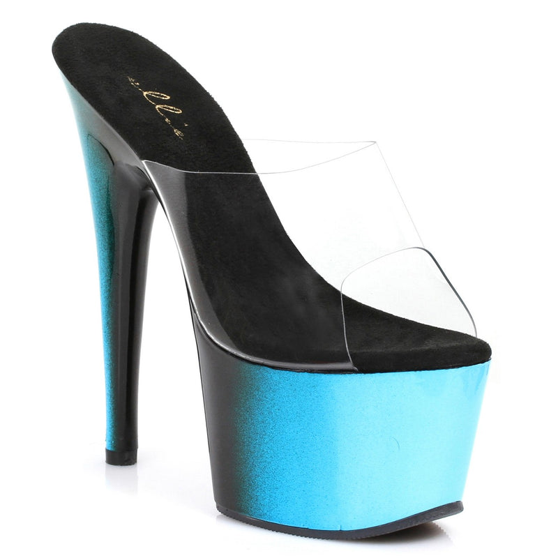 Ellie Shoes - 7 Inch Mule with Ombre Design