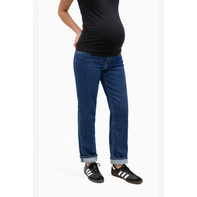 1822 Denim - Womens 28.5" Dad Jean with Bellyband