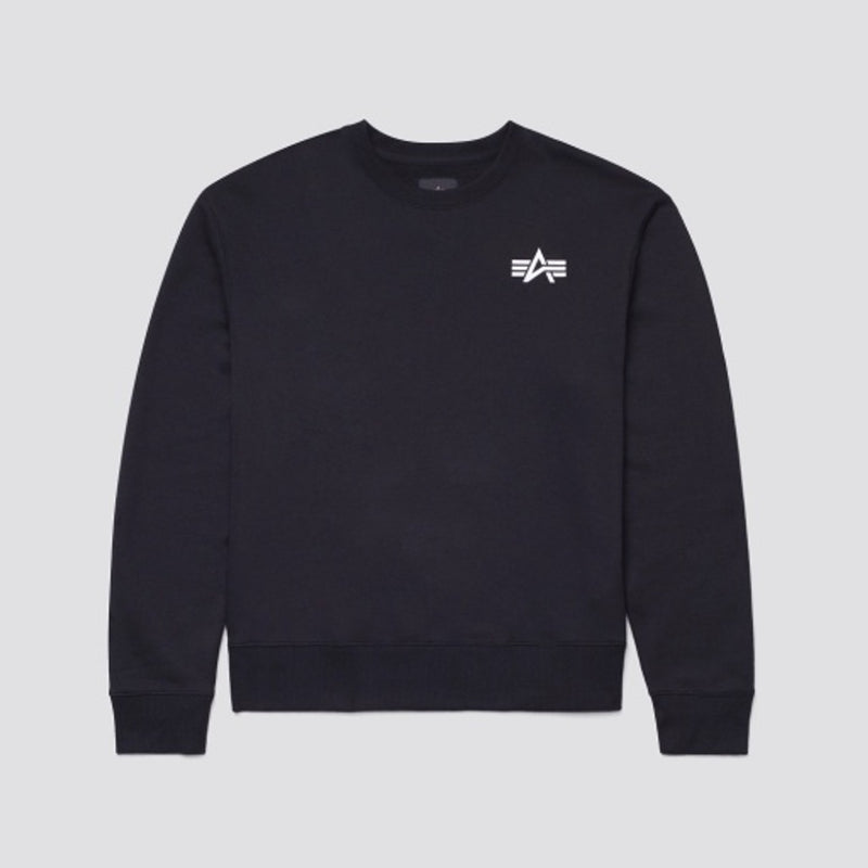 Alpha Industries - Mens Small Logo Crewneck Sweatshirt