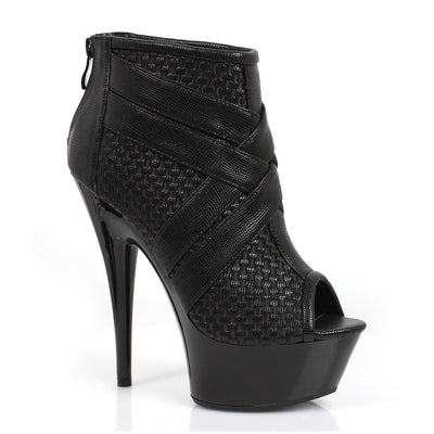 Ellie Shoes - 6" Pointed Heel Platform Sandal