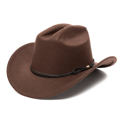 San Diego Hat Company - Frontier Mens Faux Felt Cattlemans Crease
