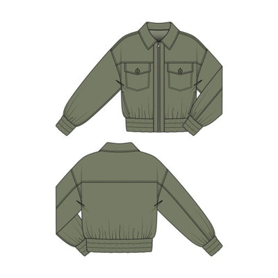Liverpool Los Angeles - Womens Zip Front Jacket