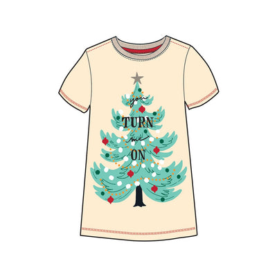 Little Blue House - Turn Me on Womens Sleepshirt