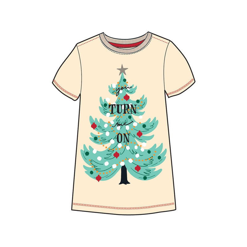 Little Blue House - Turn Me on Womens Sleepshirt