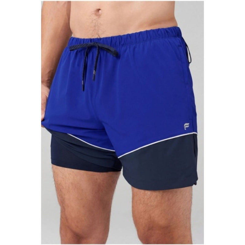 Fabletics - Mens the 5" One Short Piped (Lined)