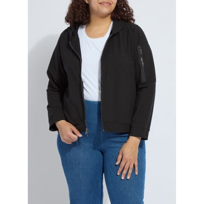 Lysse - Womens Cotton Zip Up Hoodie Sweatshirt Curvy
