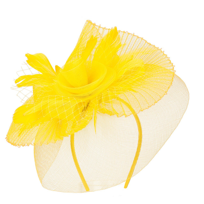 San Diego Hat Company - Womens Fascinat with Pleated Organza
