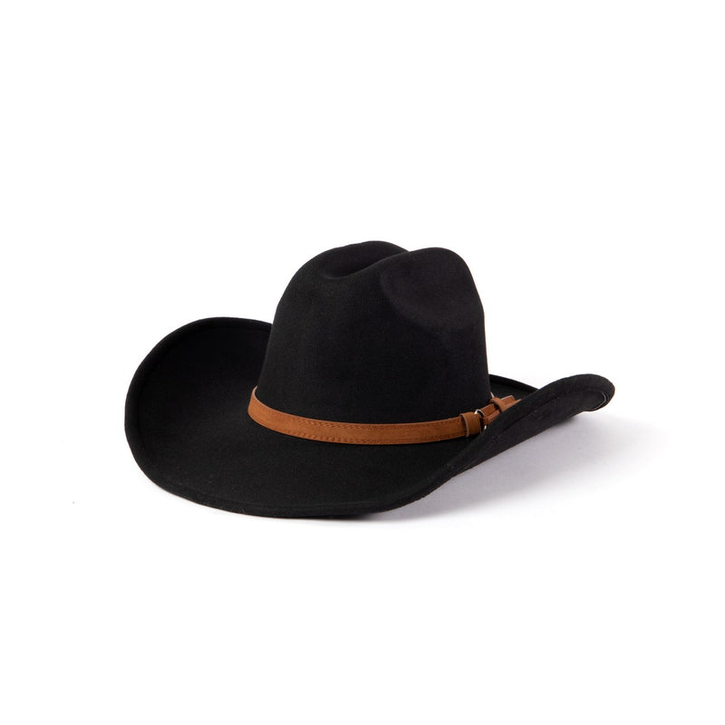 San Diego Hat Company - Faux Felt Cattlemans Crease Cowboy