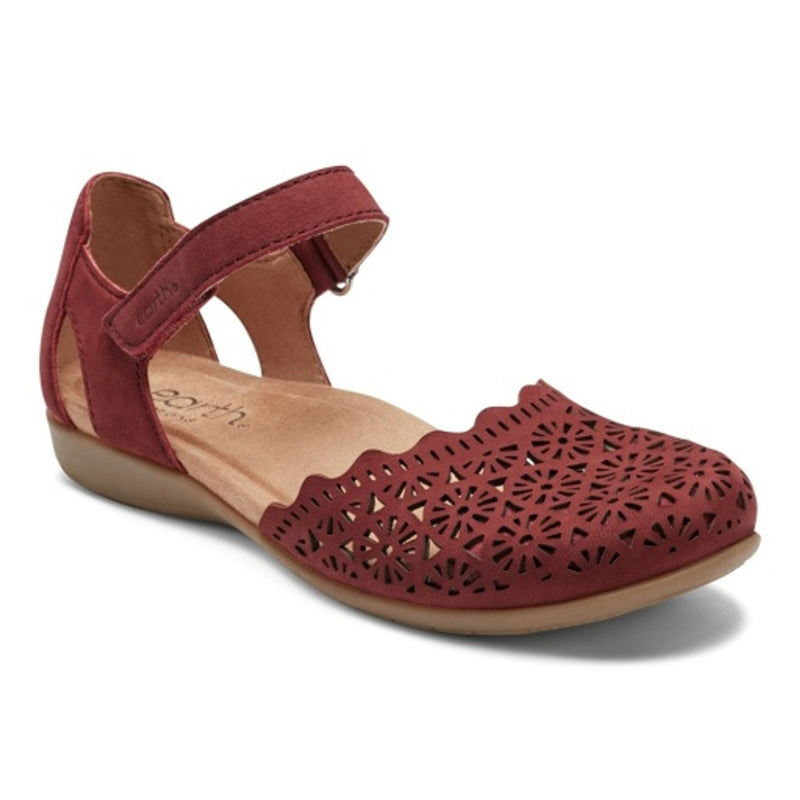 Earth - Womens Bronnie Slip-On Shoe - Dark Red 600