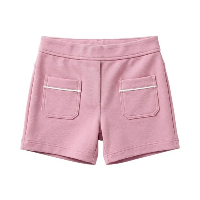 Hope & Henry - Girls Ponte Patch Pocket Short