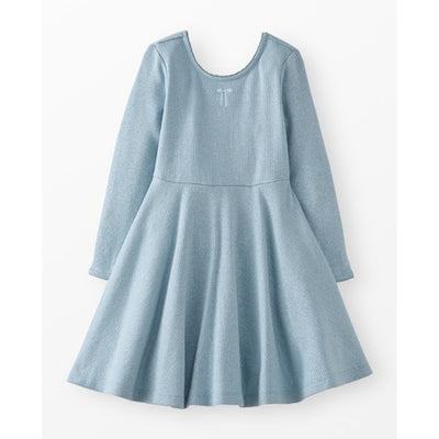 Hanna Andersson - Kids Long Sleeve Sparkle Skater Dress with Pockets