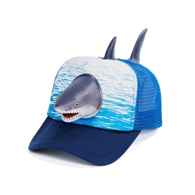 Oooh Yeah - Unisex Shark-3d Pop Hats-Unisex-One Size Fits Most