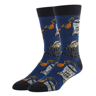 Oooh Yeah - Mens Crew Socks More Fishing