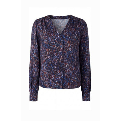 Liverpool Los Angeles - Womens Long Slv Woven Blouse with Neck Tie