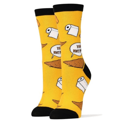 Oooh Yeah - Womens Crew Yam Not Poop