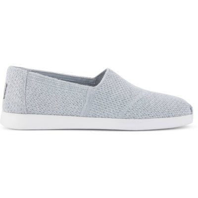 TOMS - Womens Alpargata Plus - Light Grey Engineered Knit