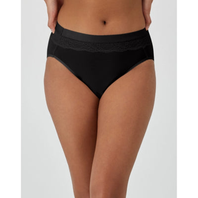 Hanes - Womens Bali Beautifully Confident Light Leak & Period Protection Hi Cut Panty