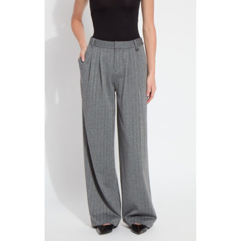 Lysse - Womens Isabelle Zip Front Pleated Trouser