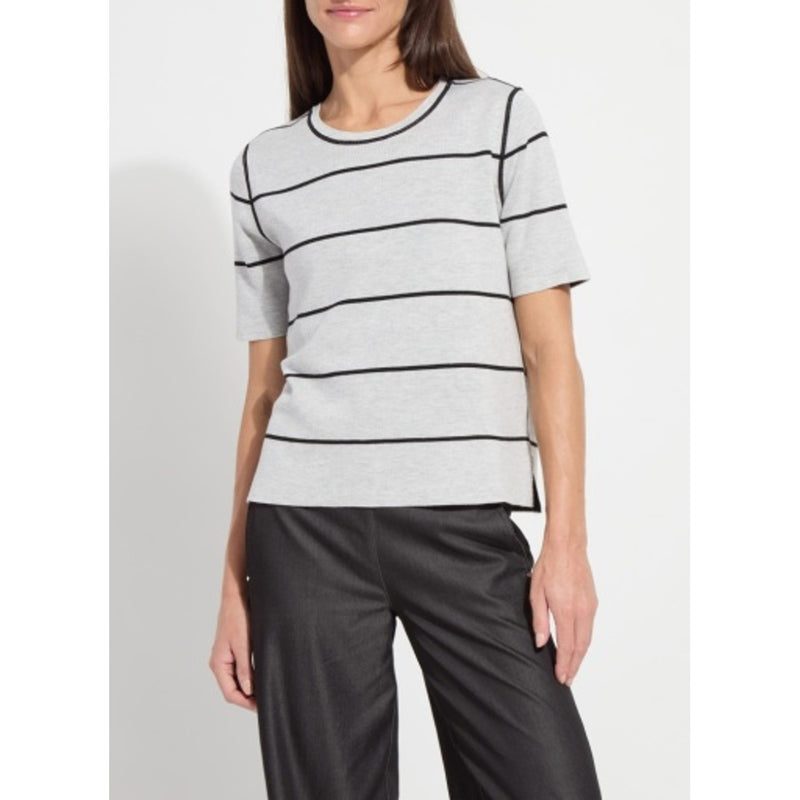 Lysse - Womens Odessa Reversible Knit Short Slv Tee