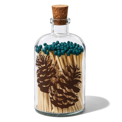 Skeem - Unisex Pine Cone Apothecary Match Bottle