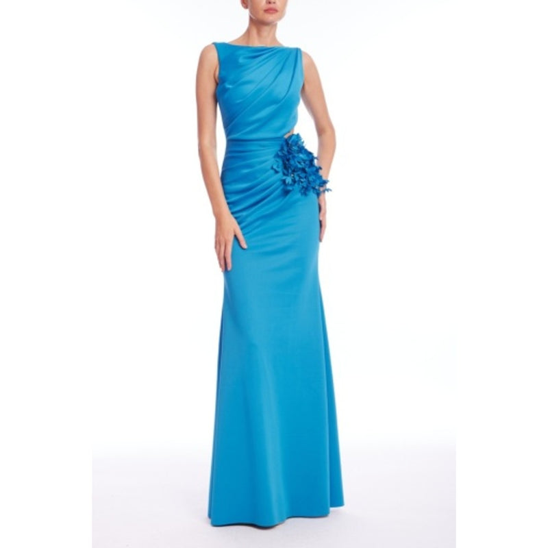Badgley Mischka - Womens Draped Cut Out