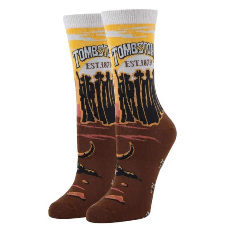 Oooh Yeah - Womens Tombstone Womens Crew Socks