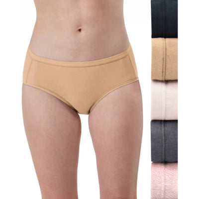 Hanes - Womens Ultimate Comfortsoft Women’S Hipster Underwear 5-Pack