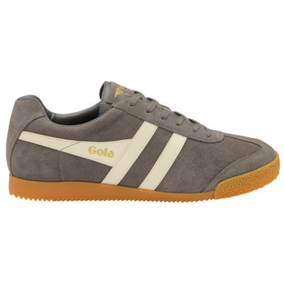 Gola - Mens Harrier Suede Sneakers - Ash/Ecru