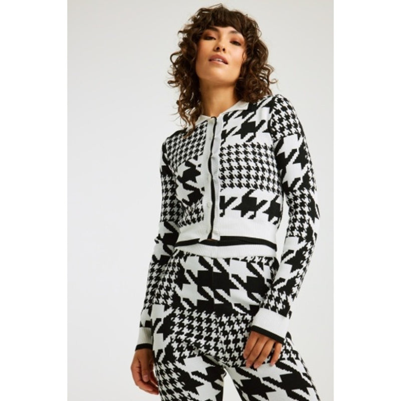 Year of Ours - Womens Collar Button Up Cardigan