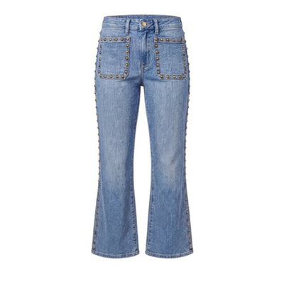 Liverpool Los Angeles - Womens Hannah Flare with Patch Pockets & Studs