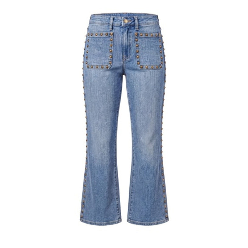 Liverpool Los Angeles - Womens Hannah Flare with Patch Pockets & Studs