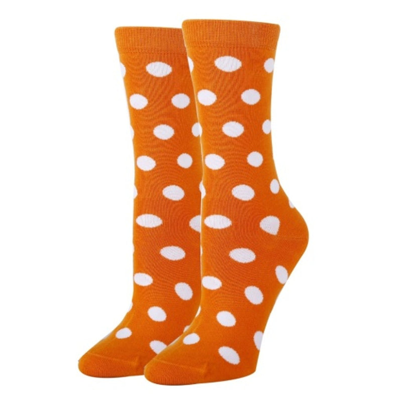Oooh Yeah - Womens Polka Dot Org-Spirit-Womens Crew Socks