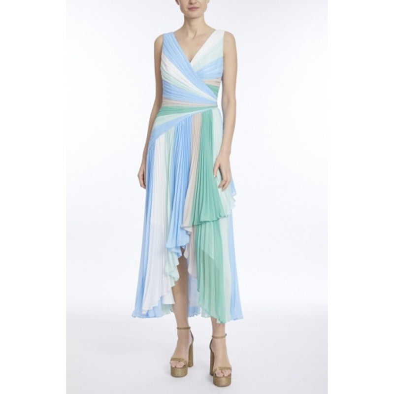 Badgley Mischka - Womens Multi Col Pleat