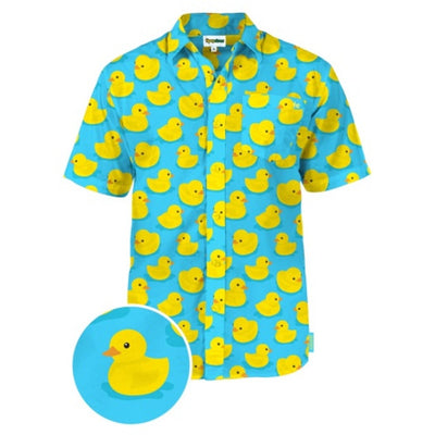 Tipsy Elves - Mens Rubber Ducky Hawaiian Shirt
