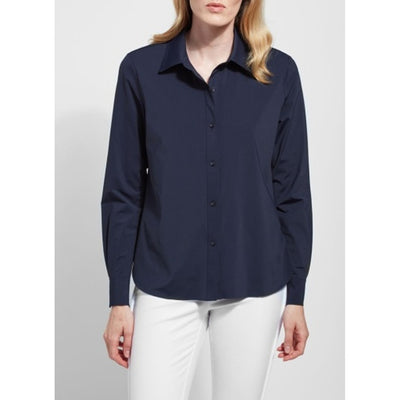 Lysse - Womens Connie Slim Button Down Curvy