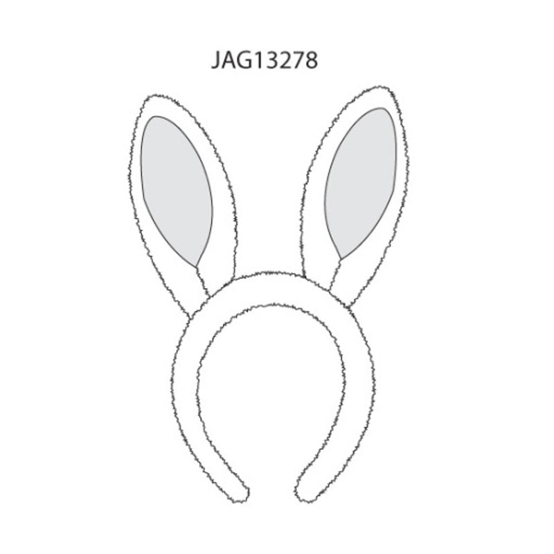 Janie and Jack - Kids G Pnk Bunny Ears Hb E1